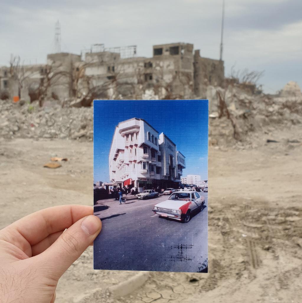 伊拉克人对比摩苏尔战争前后的景象,美丽城市已没当年模样