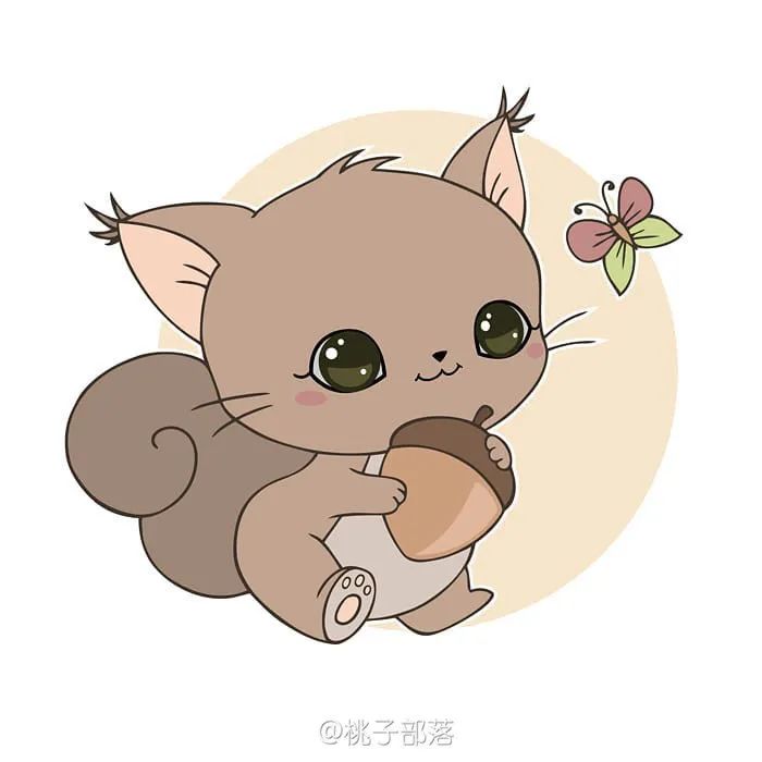每天学一幅简笔画超萌宠物合集我又有画画的好素材啦