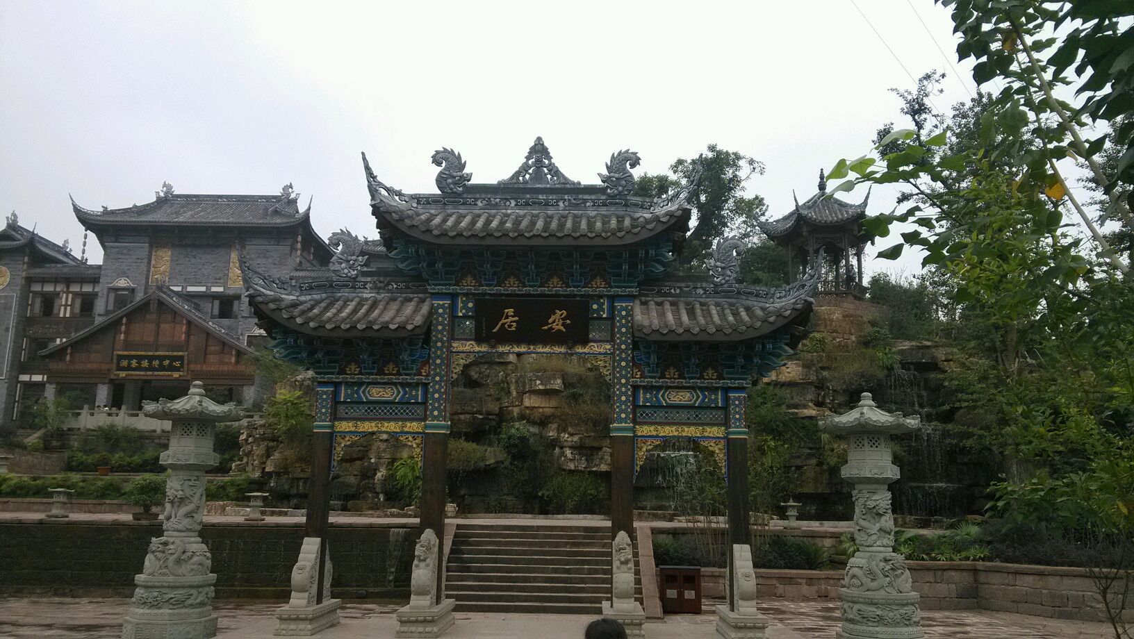 旅游景点,古城,重庆,古建筑,安居古城