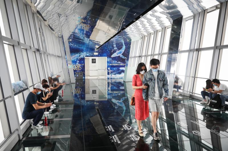 关闭3个多月 上海环球金融中心观光厅恢复开放