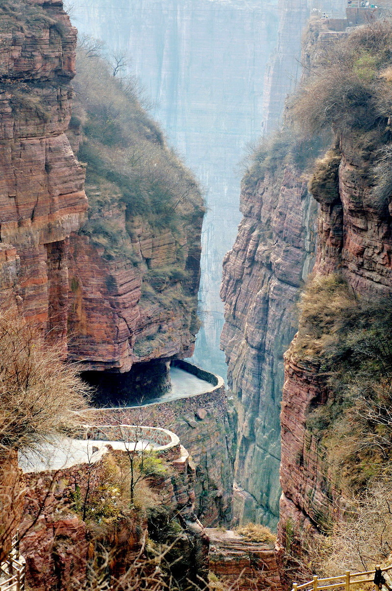 太行山,太行山大峡谷,郭亮村,壁挂公路