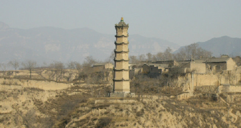 山西,介休,绵山,古塔,凌空塔