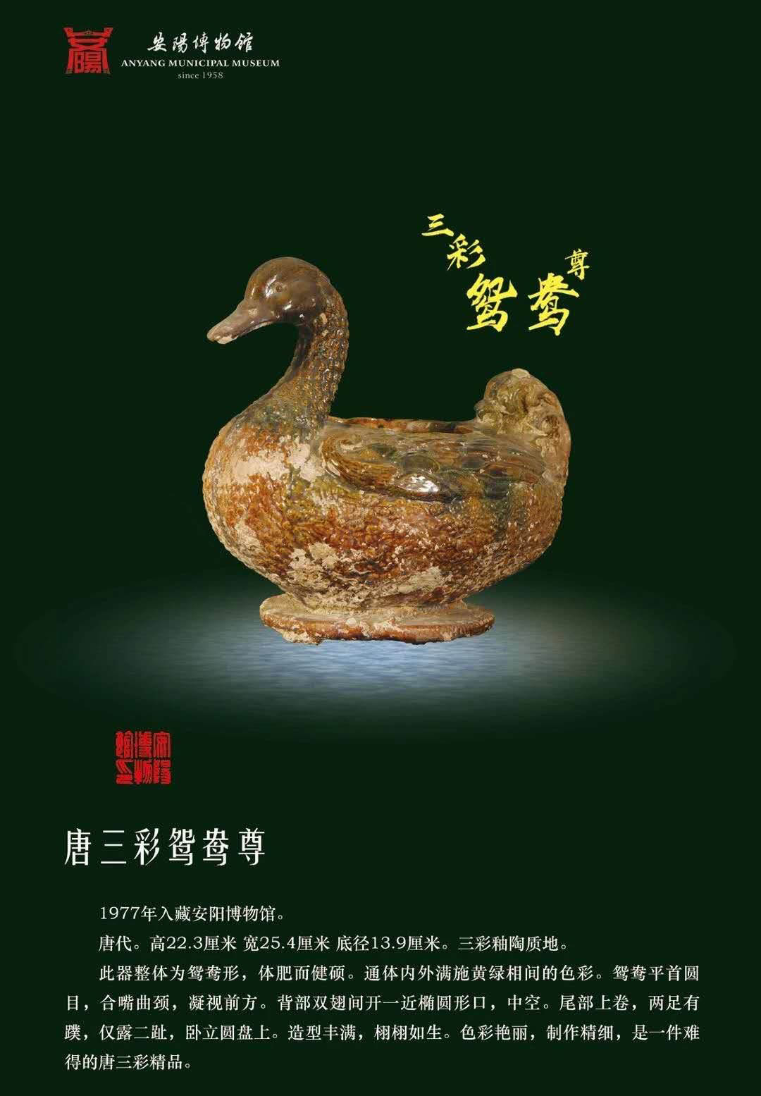 声】2020年国际博物馆日安阳博物馆藏文物推介海报
