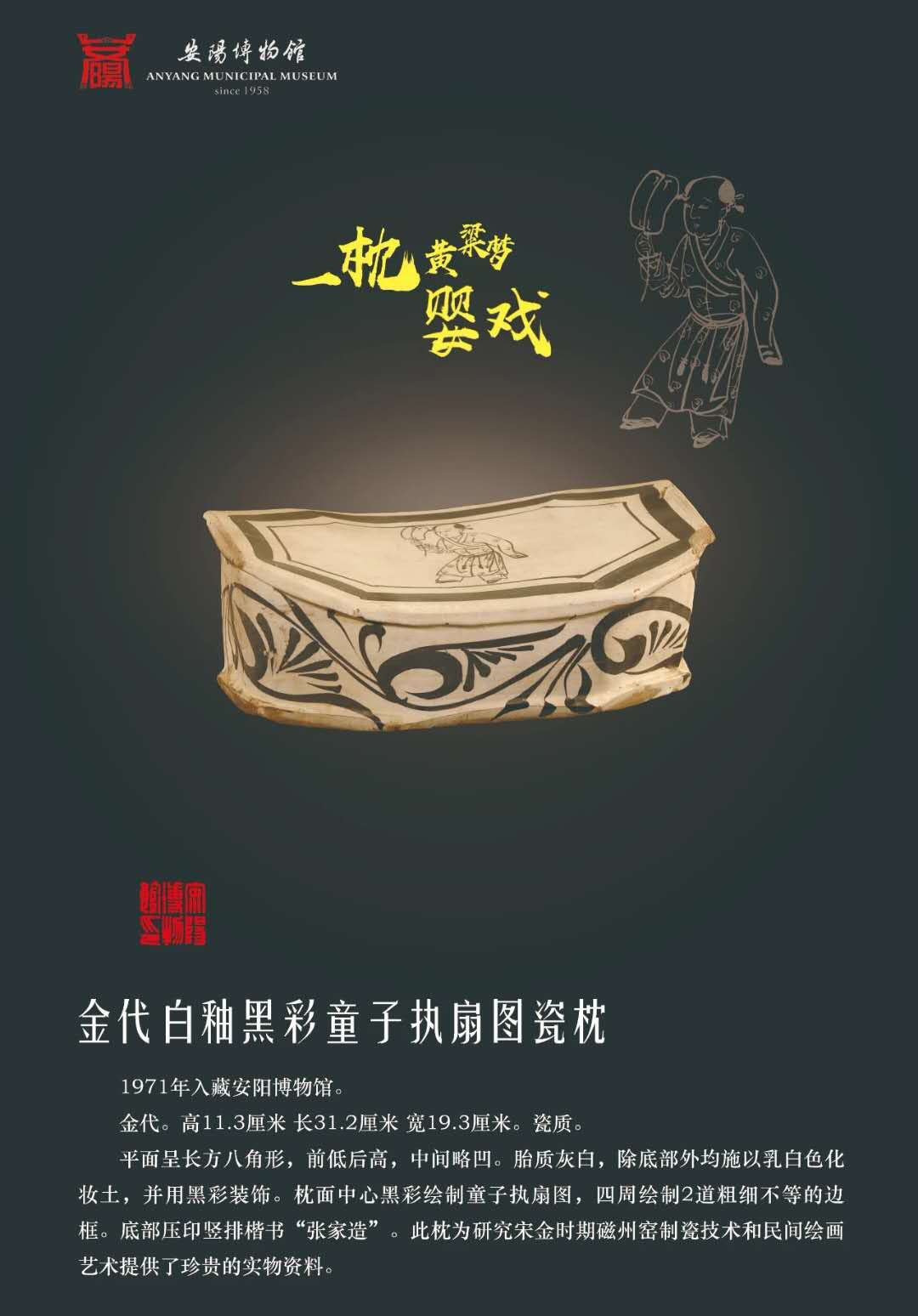 声】2020年国际博物馆日安阳博物馆藏文物推介海报