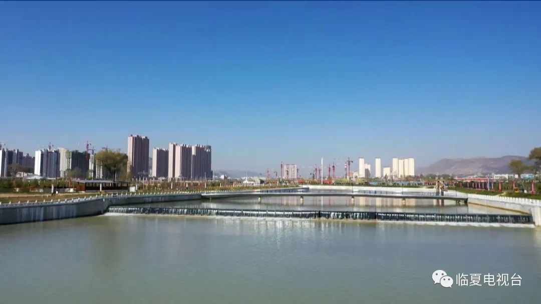 胭脂湖公园,康乐县,公园,美景