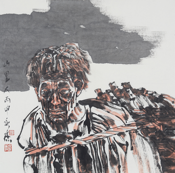 刘永杰,画家,国画,全国美展,西安美院,工笔画