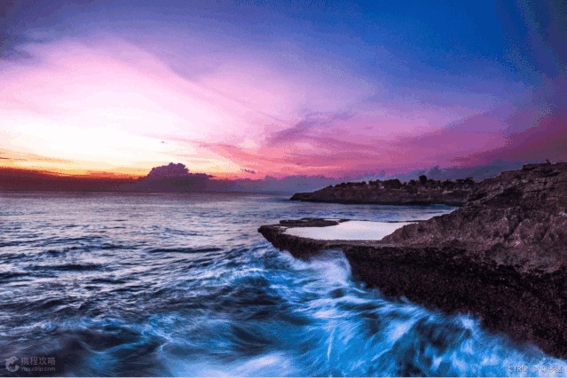 金巴兰海滩,世界十大落日之一的地方.