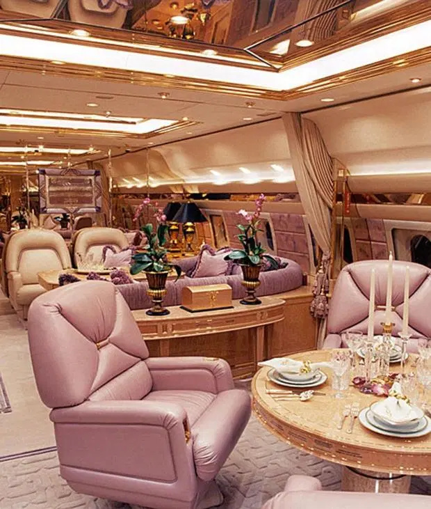 8亿私人飞机!内有30人豪华宴客厅 装载反导系统