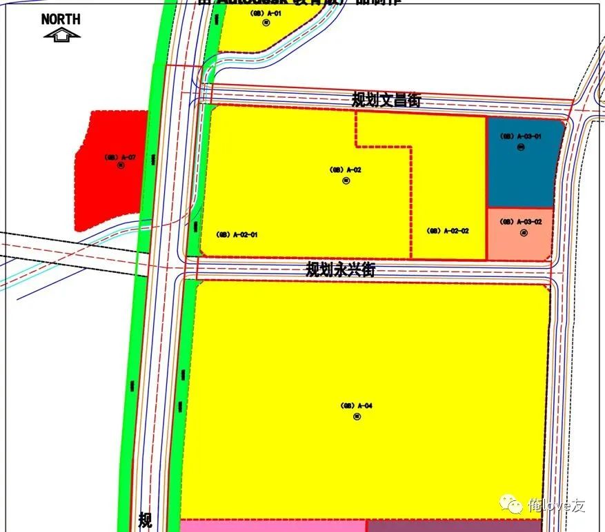 3, 永兴街(大桥路至香山路),道路红线宽度40米,长度约582.