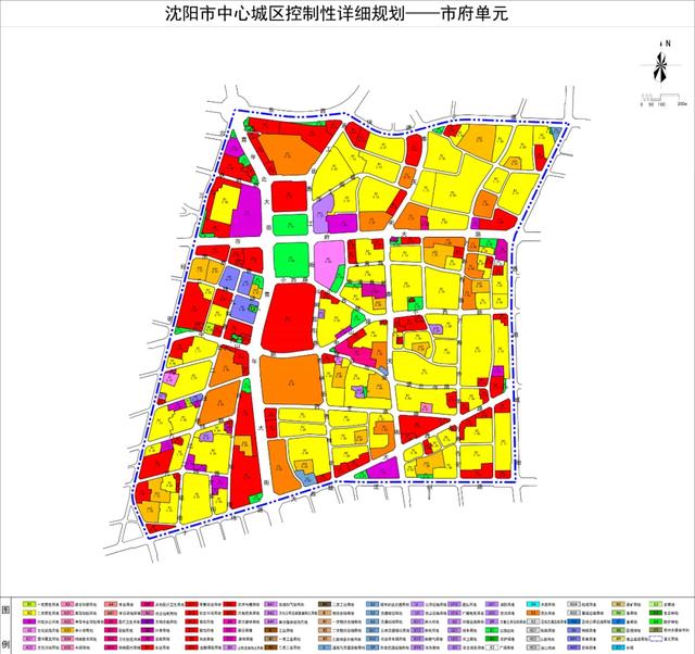 沈阳未来看五爱,市府,东沈河……9个单元控制性详细规划