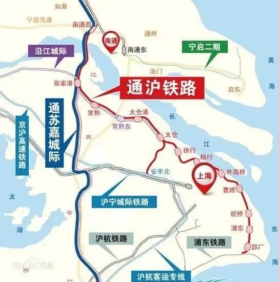 是通沪铁路,通苏嘉甬铁路和锡通高速公路共用的过江通道.