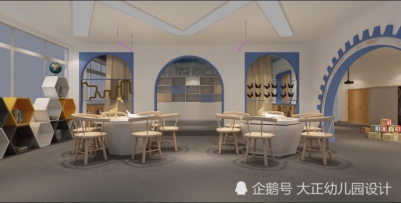 幼儿园设计案例:深圳市大鹏街道中心幼儿园效果图