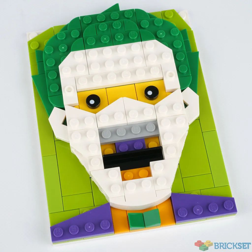 乐高全新系列brick sketches 积木素描画正式公布,挺有意思