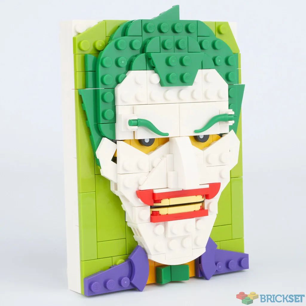 乐高全新系列brick sketches 积木素描画正式公布,挺有意思