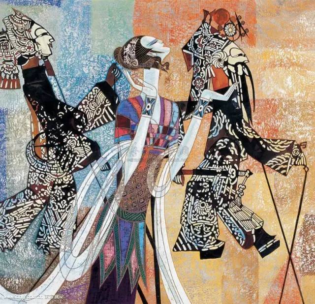 现代重彩画大师——丁绍光