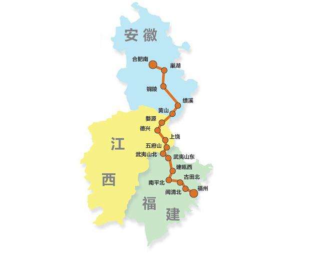 4年后江西上饶4条高铁:余干"搭上车",铅山等4县区何时