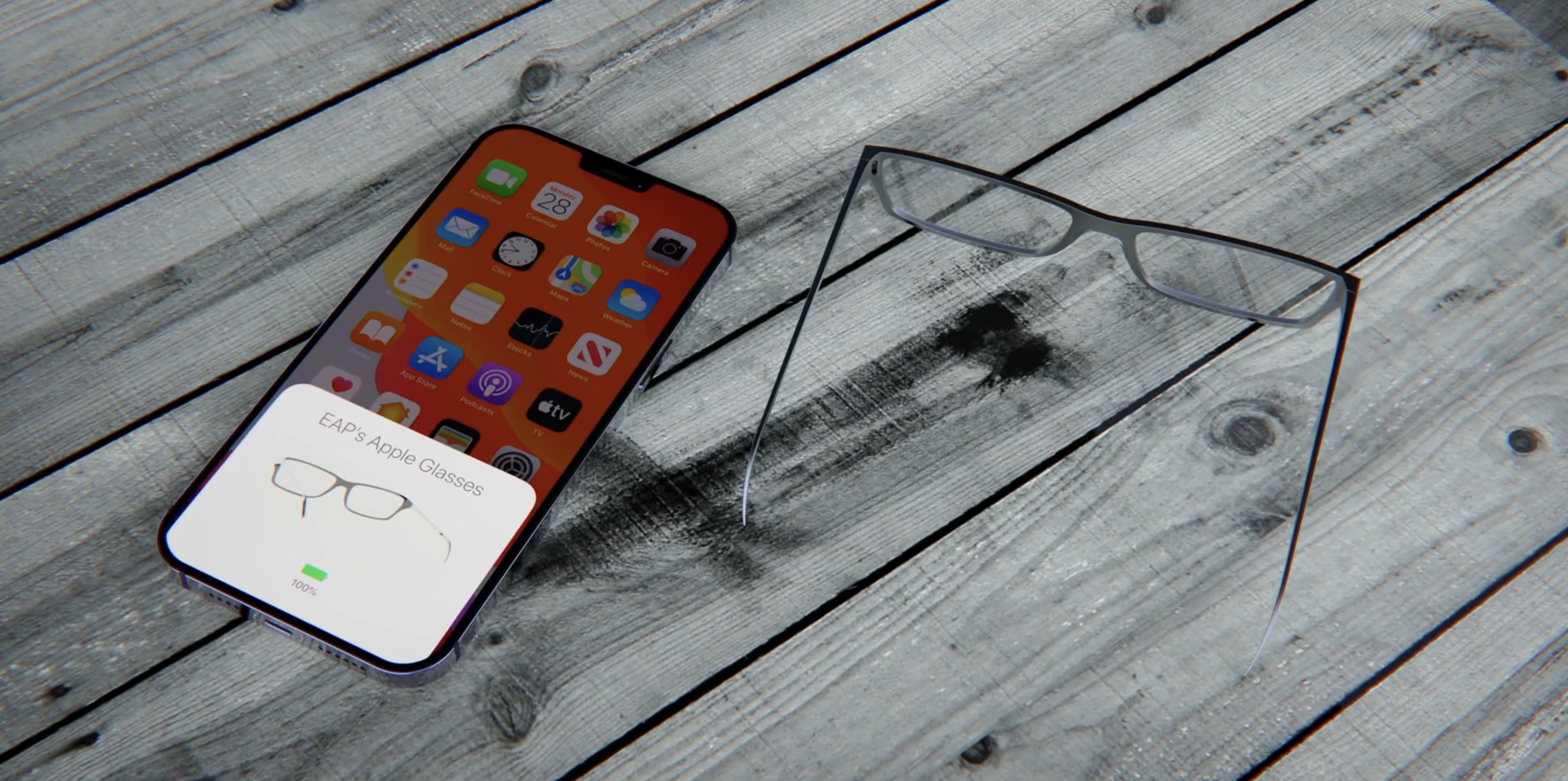 apple glass被爆料:镜片投射加激光雷达,ar眼镜售价$499