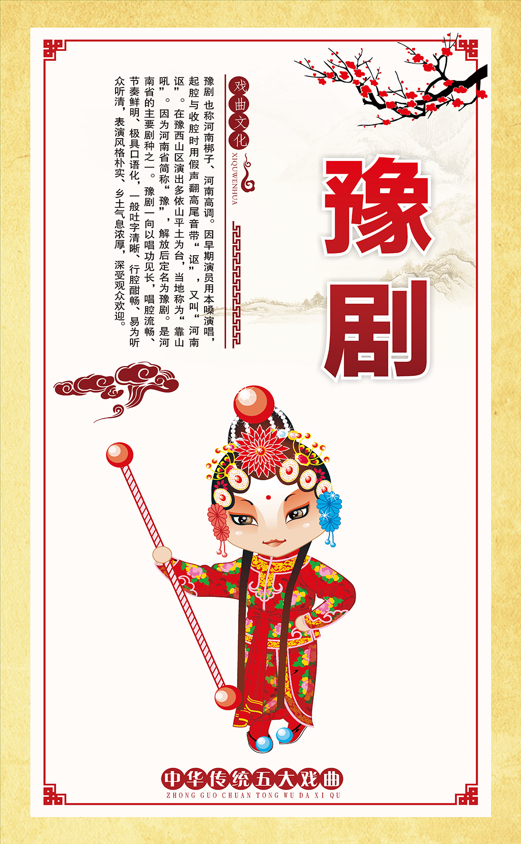 传统文化,五大戏曲,国学经典,京剧,黄梅戏