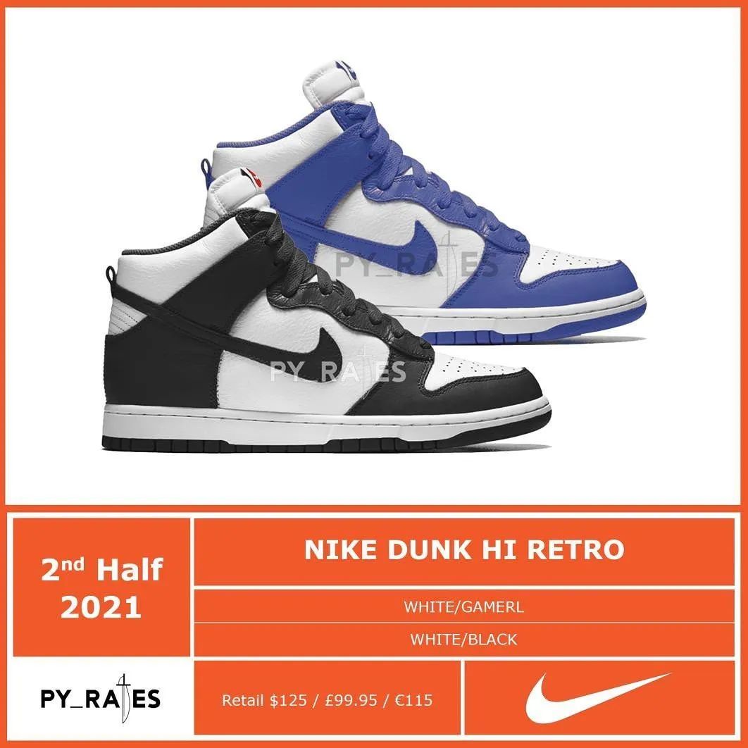 nike dunk 大年要来了?一次曝光 7 款新配色!