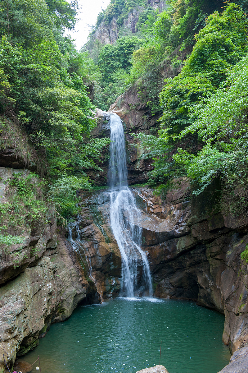 被李白写诗点赞的浙东最美峡谷,就在天台县琼台仙谷,景美人少