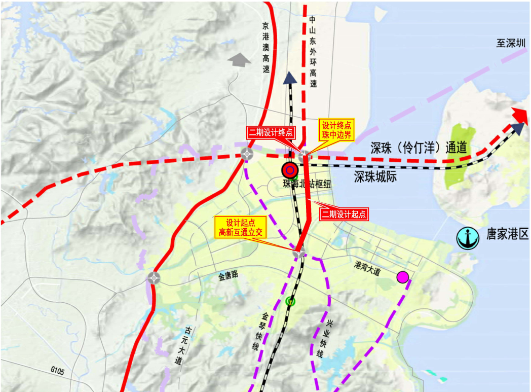 南朗镇,中山市,外环高速公路,珠海,黄圃镇,佛山