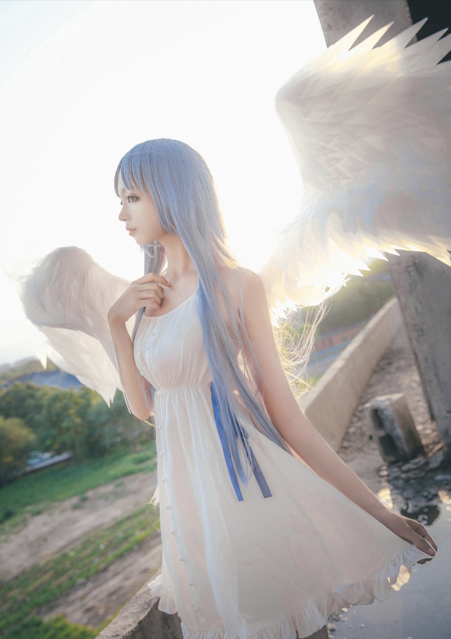 cosplay:《angel beats!》立华奏@yuli慕慕