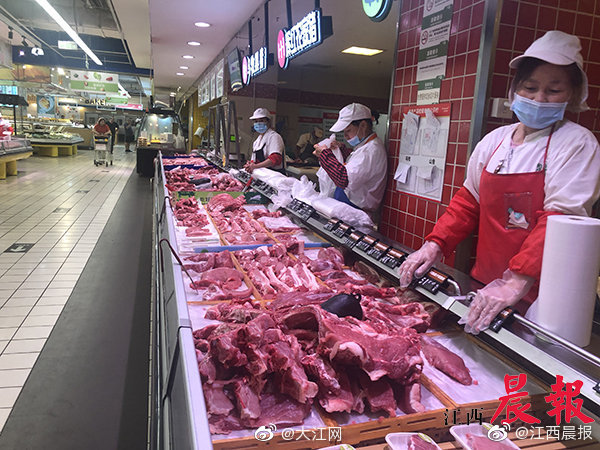 猪肉,零售,南昌,农贸市场