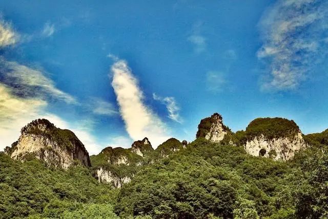 山西河南交界,太行,太岳,中条山系交汇,蟒河山水甲桂林