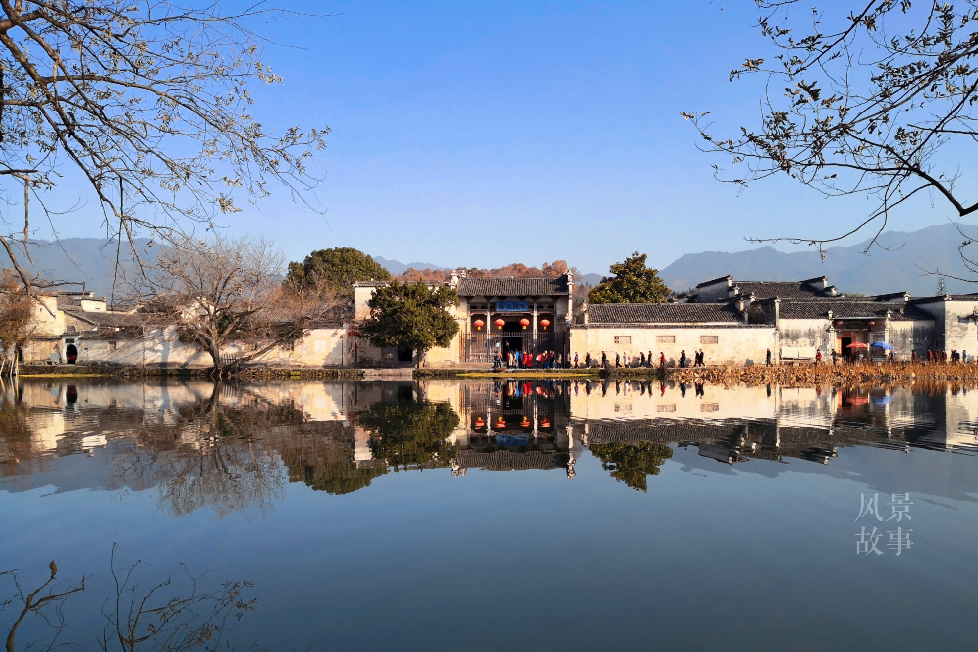 水墨宏村:《卧虎藏龙》的拍摄地,安徽旅游必打卡景点