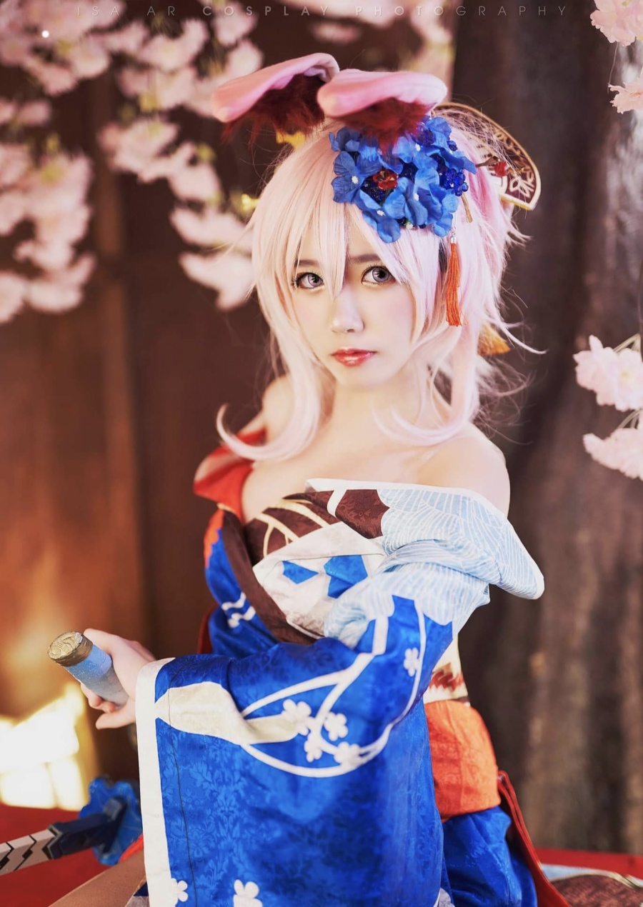 cosplay:《崩坏三》八重樱@桜木