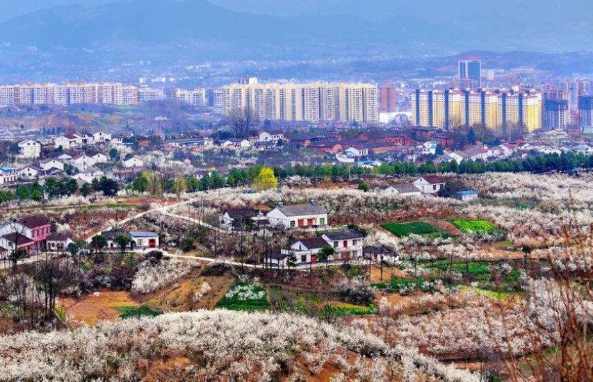 汉中的江南西乡,汉中西乡县,西乡县城市风景,西乡县樱桃沟,小江南西乡