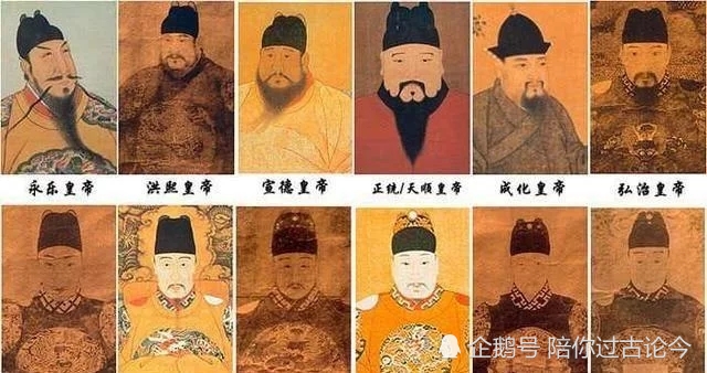 明朝皇帝顺序表及顺口溜