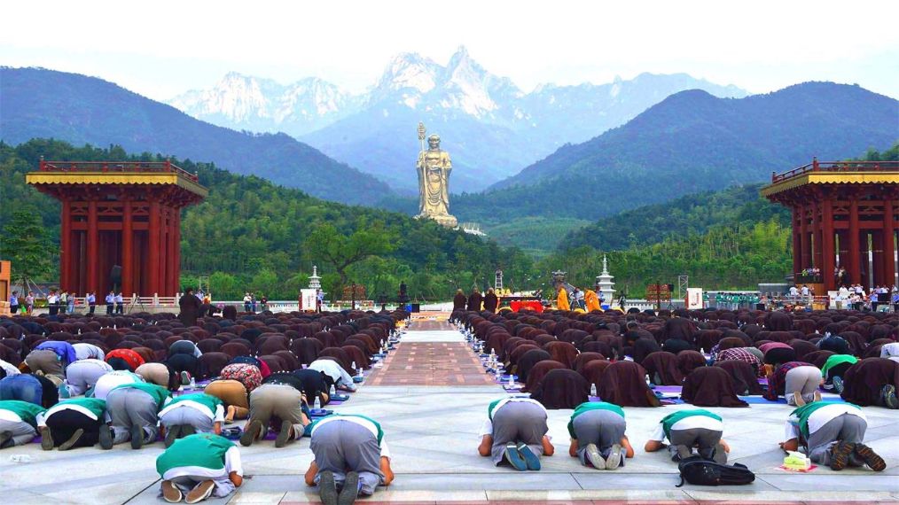佛教,佛像,建筑,九华山,地藏菩萨