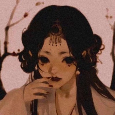 动漫古风女生头像:沉鱼落雁鸟惊喧,羞花闭月花愁颤