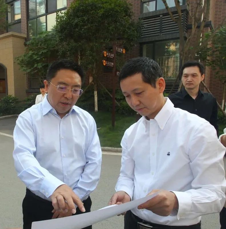 谋划好公园城市的乡村振兴,陈历章带队赴万安街道调研