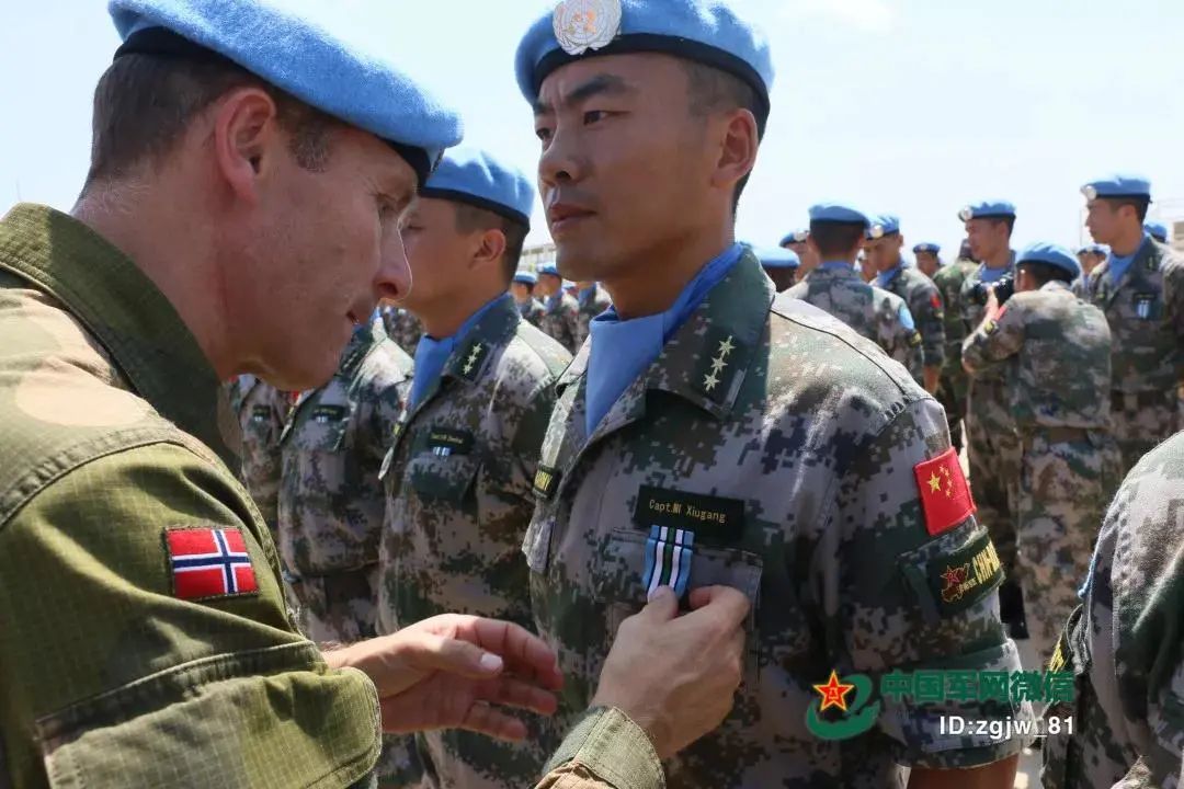 女军人,战斗力一样出色 去年5月 在中国第18批赴黎巴嫩维和部队 成立