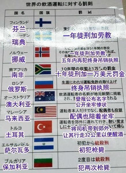 冰箱姐搞笑精选：各国对于酒驾的处罚，枪毙是什么鬼！