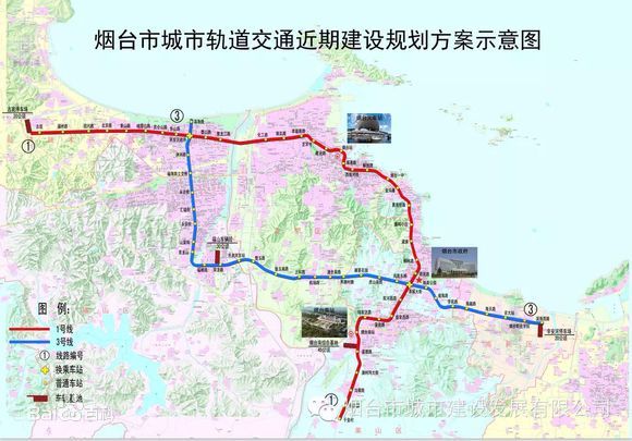 烟台明年开始建设1,3号地铁线路,总长50公里,争取省内