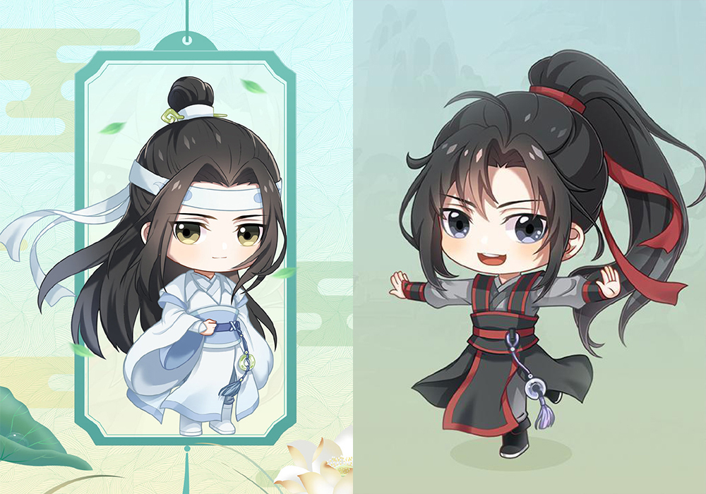 《魔道祖师》动画官博发新图,q版的蓝忘机来了,求一个