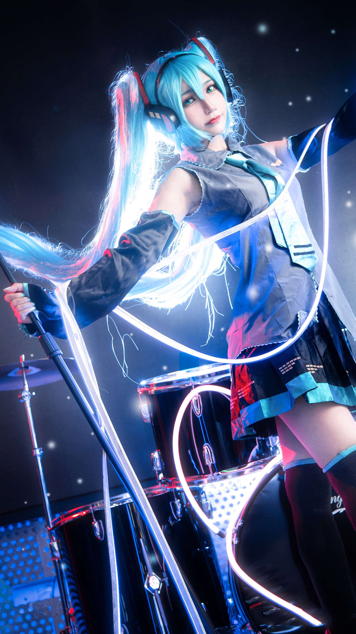 初音未来,虚拟偶像,歌姬,cosplay,唯美cos