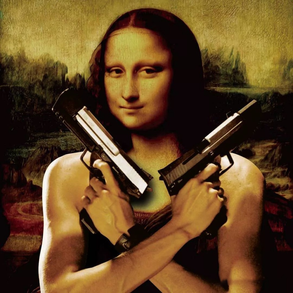 10幅画恶搞名画《蒙娜丽莎》,第9幅卖出492万,各个都是人才