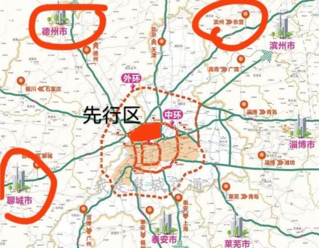 从一个地理梗谈济南落选国家中心城市,到终于迎来北跨