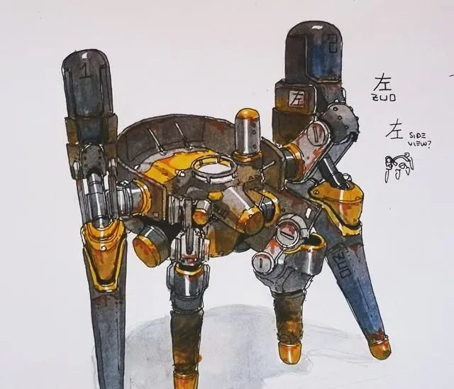 模玩控:以汉字为创意的概念机甲设计第二弹,