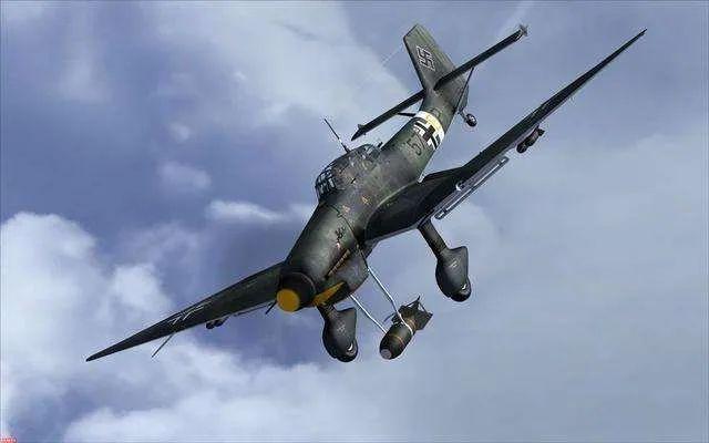 呼啸的恶魔,二战纳粹空军的俯冲轰炸机,ju-87"斯图卡"