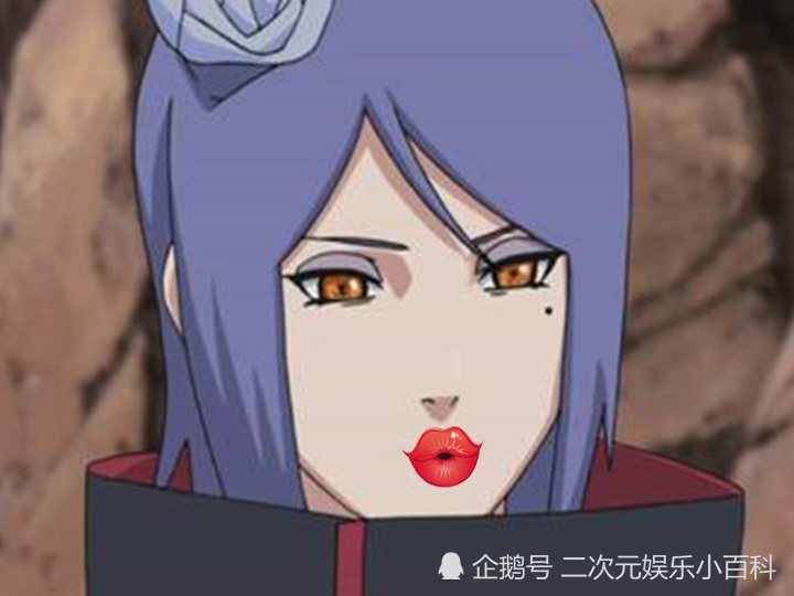 火影:换上大红嘴唇后,佩恩威慑力全无,雏田还是美如画