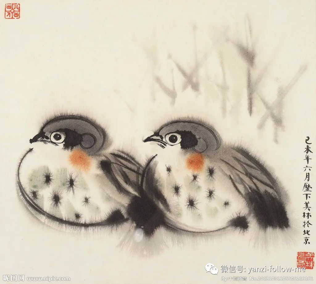 其中有一个展览馆里面有好多这样毛茸茸的可爱的小动物画作,孩子们