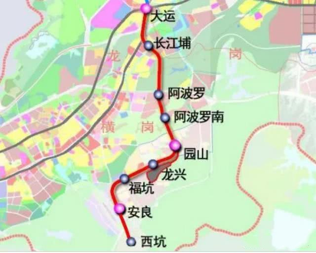 深圳地铁16号线二期园山段的规划及走向!
