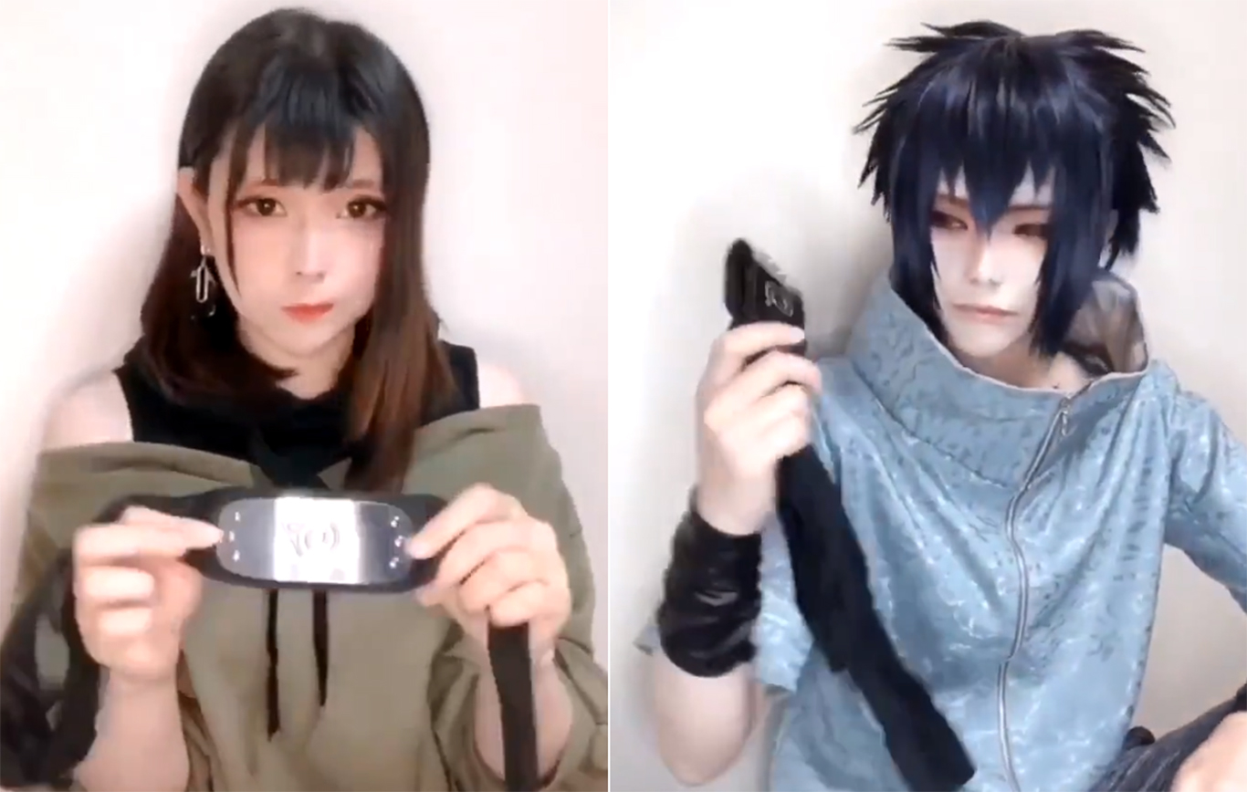继重绘月野兔之后,日本小姐姐又开始火影cos接力,手鞠