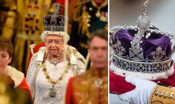 加冕礼,英国女王,王冠