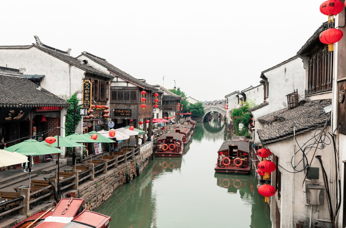 苏州,景点,七里山塘,门票,游客